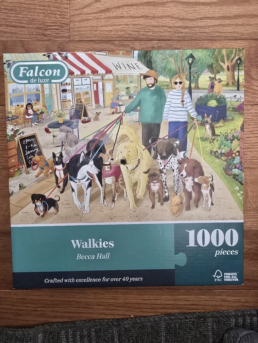 1000 pieces Falcon puzzle